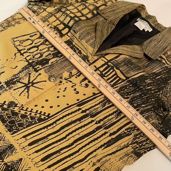 Nancy Bolen Jacket City Girl Jacket Boxy Cropped Abstract Retro Jacket - Picture 8 of 12